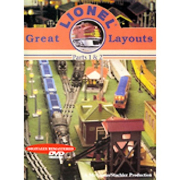 Other - Lionel Trains Great Lionel Layouts, Parts 1 & 2 DVD Brand New Sealed